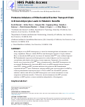 Cover page: Proteome Imbalance of Mitochondrial Electron Transport Chain in Brown Adipocytes Leads to Metabolic Benefits