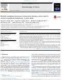 Cover page: Blunted amygdala functional connectivity during a stress task in alcohol dependent individuals: A pilot study