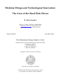 Cover page of Modular  Design and Technological Innovation
The Case of the Hard Disk Drives