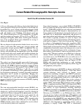 Cover page: Cancer-Related Microangiopathic Hemolytic Anemia