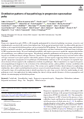 Cover page: Distribution patterns of tau pathology in progressive supranuclear palsy