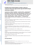 Cover page: Ponatinib Shows Potent Antitumor Activity in Small Cell Carcinoma of the Ovary Hypercalcemic Type (SCCOHT) through Multikinase Inhibition