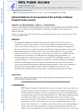 Cover page: Infrared Methods for Assessment of the Activity of Natural Enamel Caries Lesions