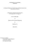 Cover page: An Integrated Approach to Cloud Condensation Nuclei Analysis from Various Emissions Sources