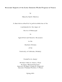 Cover page: Economic Impacts of the Labor Intensive Works Program in Yemen