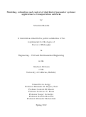 Cover page: Modeling, Estimation and Control of Distributed Parameter Systems: Application to Transportation Networks