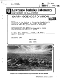 Cover page: EXPERIENCE WITH THE EM-60 ELECTROMAGNETIC SYSTEM FOR GEOTHERMAL EXPLORATION IN NEVADA