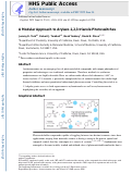 Cover page: A Modular Approach to Arylazo-1,2,3-triazole Photoswitches