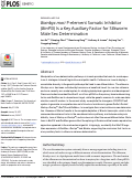 Cover page: Bombyx mori P-element Somatic Inhibitor (BmPSI) Is a Key Auxiliary Factor for Silkworm Male Sex Determination