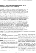 Cover page: Influence of regional-scale anthropogenic emissions on CO2 distributions over the western North Pacific