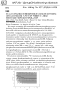 Cover page: EVALUATING SERUM PHOSPHOROUS ACROSS DIFFERING LEVELS OF RENAL FUNCTION WITHIN A LARGE ETHNICALLY DIVERSE POPULATION