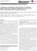 Cover page: Comparison of Post-injection Site Pain Between Technetium Sulfur Colloid and Technetium Tilmanocept in Breast Cancer Patients Undergoing Sentinel Lymph Node Biopsy