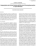 Cover page: Bradyarrhythmia after Fentanyl Overdose with Recurrence Following Buprenorphine for Opioid Withdrawal