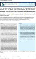 Cover page: The right tree in the right place: predicting and mapping global-scale suitable areas for Marula tree, Sclerocarya birrea, (A. Rich.) Horchst, subspecies cultivation, conservation, and use in restoring global drylands