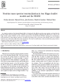 Cover page: Neutrino mass operator renormalization in two Higgs doublet models and the MSSM