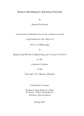 Cover page: Robust Scheduling for Queueing Networks