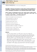 Cover page: Hepatitis C disease severity in living versus deceased donor liver transplant recipients: An extended observation study