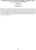 Cover page: Beyond the 64 Squares: Does Chess Instruction Enhance Children’s Academicand Cognitive Skills? A Meta-Analysis