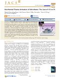 Cover page: Nonthermal Plasma Activation of Adsorbates: The Case of CO on Pt.