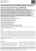 Cover page: The Back Pain Consortium (BACPAC) Research Program: Structure, Research Priorities, and Methods