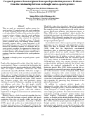 Cover page: Co-speech gestures do not originate from speech production processes: Evidence from the relationship between co-thought and co-speech gestures