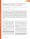 Cover page: Ubiquitin plays an atypical role in GPCR-induced p38 MAP kinase activation on endosomes