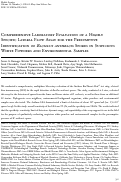 Cover page: Comprehensive Laboratory Evaluation of a Highly Specific Lateral Flow Assay for the Presumptive Identification of Bacillus anthracis Spores in Suspicious White Powders and Environmental Samples