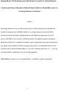 Cover page: Cardiovascular Disease Mortality of Medicaid Clients with Severe Mental Illness and a Co-occurring Substance Use Disorder