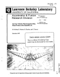 Cover page: ON-LINE VELOCITY MEASUREMENTS USING PHASE PROBES AT EH SUPERHILAC