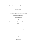 Cover page: Enhancing Power System Resilience through Computational Optimization