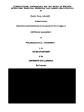 Cover page: Computational approaches for the study of protein structure