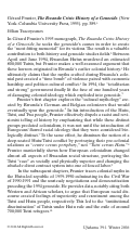 Cover page: Gérard Prunier, <em>The Rwanda Crisis: History of a Genocide</em>, (New York: Columbia University Press), 1995. pp. 389