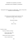 Cover page: Exploring How Expertise is Shared Across Relationships : A Study of Central Office Administrators and School Principals