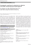 Cover page: Evaluating the causal basis of ecological success within the scleractinia: an integral projection model approach