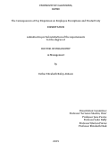 Cover page: The Consequences of Pay Dispersion on Employee Perceptions and Productivity