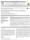 Cover page: Polio immunity and the impact of mass immunization campaigns in the Democratic Republic of the Congo