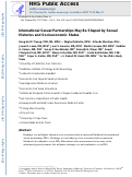 Cover page: International Sexual Partnerships May Be Shaped by Sexual Histories and Socioeconomic Status