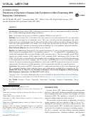 Cover page: Prevalence of Peyronie's Disease-Like Symptoms in Men Presenting With Dupuytren Contractures