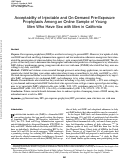 Cover page: Acceptability of Injectable and On-Demand Pre-Exposure Prophylaxis Among an Online Sample of Young Men Who Have Sex with Men in California