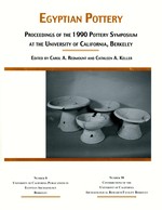 Cover page: Egyptian Pottery: Proceeding of the 1990 Pottery Symposium at the University of California, Berkeley