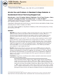 Cover page: Addressing Alcohol Use and Problems in Mandated College Students: A Randomized Clinical Trial Using Stepped Care