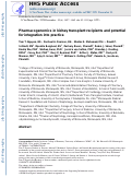 Cover page: Pharmacogenomics in kidney transplant recipients and potential for integration into practice.