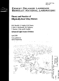 Cover page: Theory and Practice of Elliptically-Bent X-Ray Mirrors