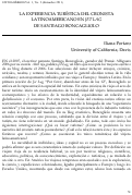 Cover page: LA EXPERIENCIA TURÍSTICA DEL CRONISTA LATINOAMERICANO EN _JET LAG_  DE SANTIAGO RONCAGLIOLO