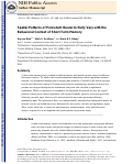 Cover page: Spatial Patterns of Persistent Neural Activity Vary with the Behavioral Context of Short-Term Memory