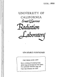 Cover page: ION-SOURCE POSITIONER