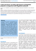 Cover page: Leukocytoclastic vasculitis with features of flagellate purpura: a comparison with flagellate erythema