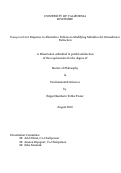 Cover page: Essays on User Response to Alternative Policies to Modifying Subsidies for Groundwater Extraction