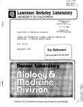 Cover page: LETHAL AND POTENTIALLY LETHAL LESIONS INDUCED BY RADIATION: A UNIFIED REPAIR MODEL