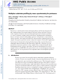 Cover page: Multiplex substrate profiling by mass spectrometry for proteases